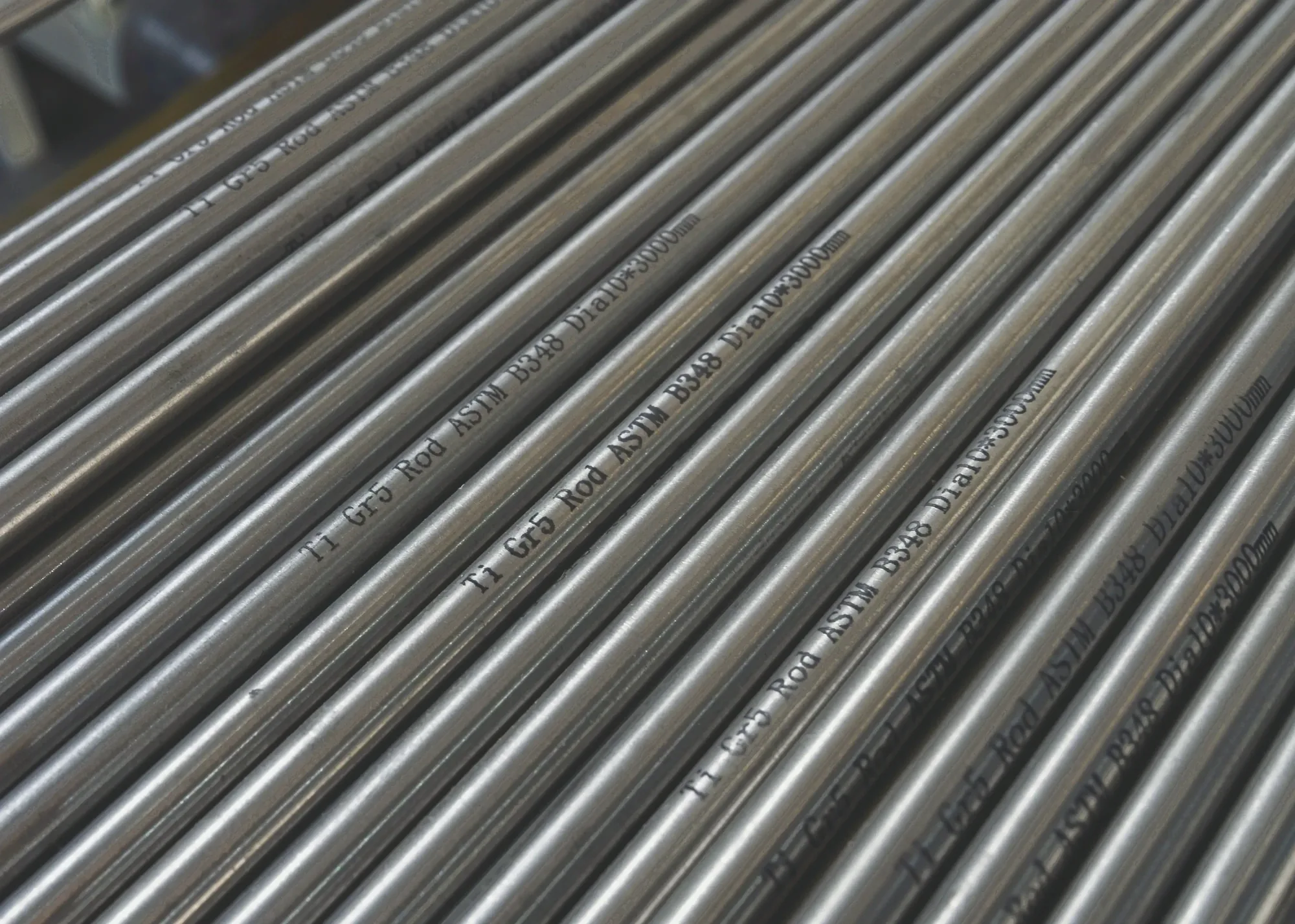 Grade 5 titanium rod used for the T-Form truss rod