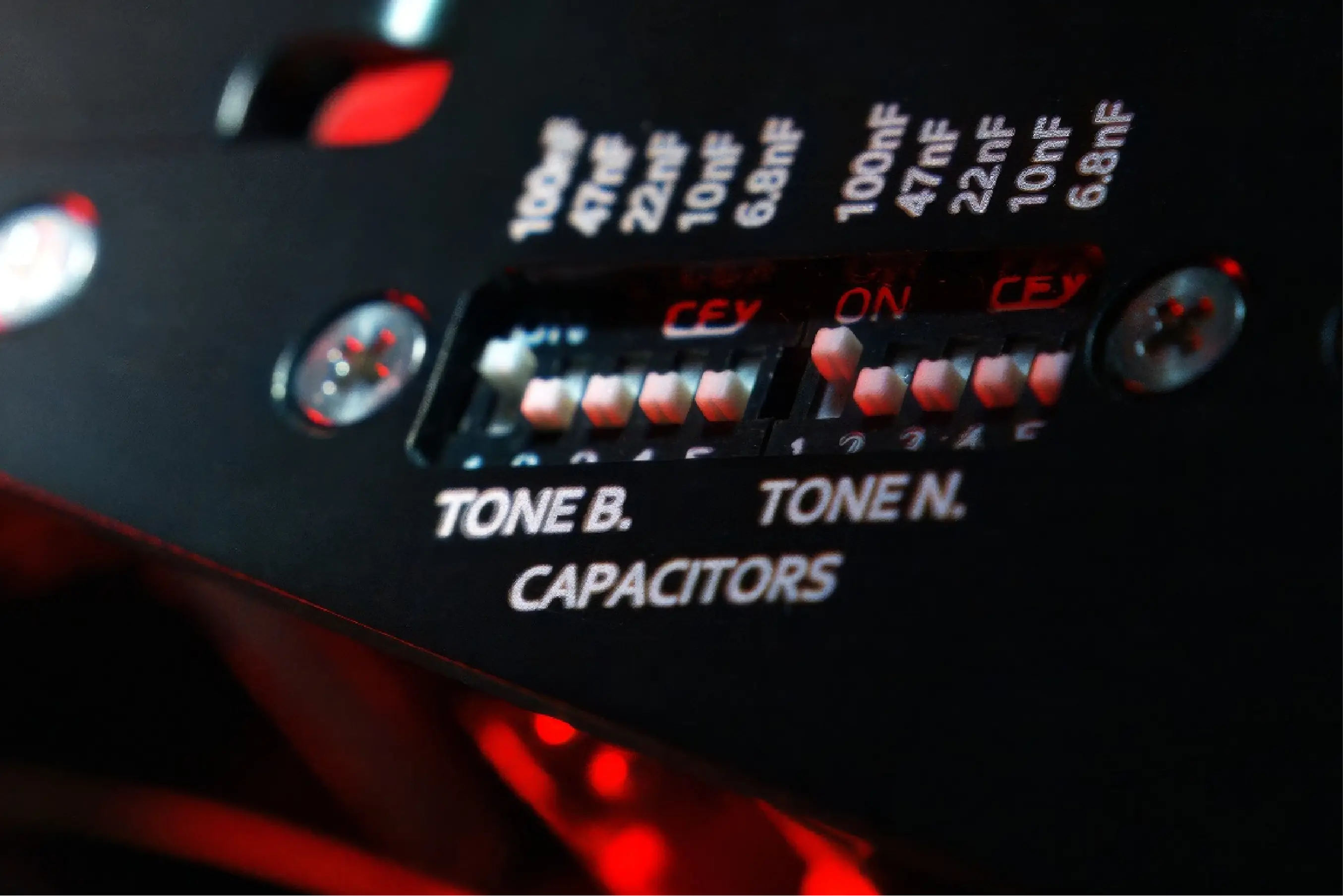 Tone and Capacitors