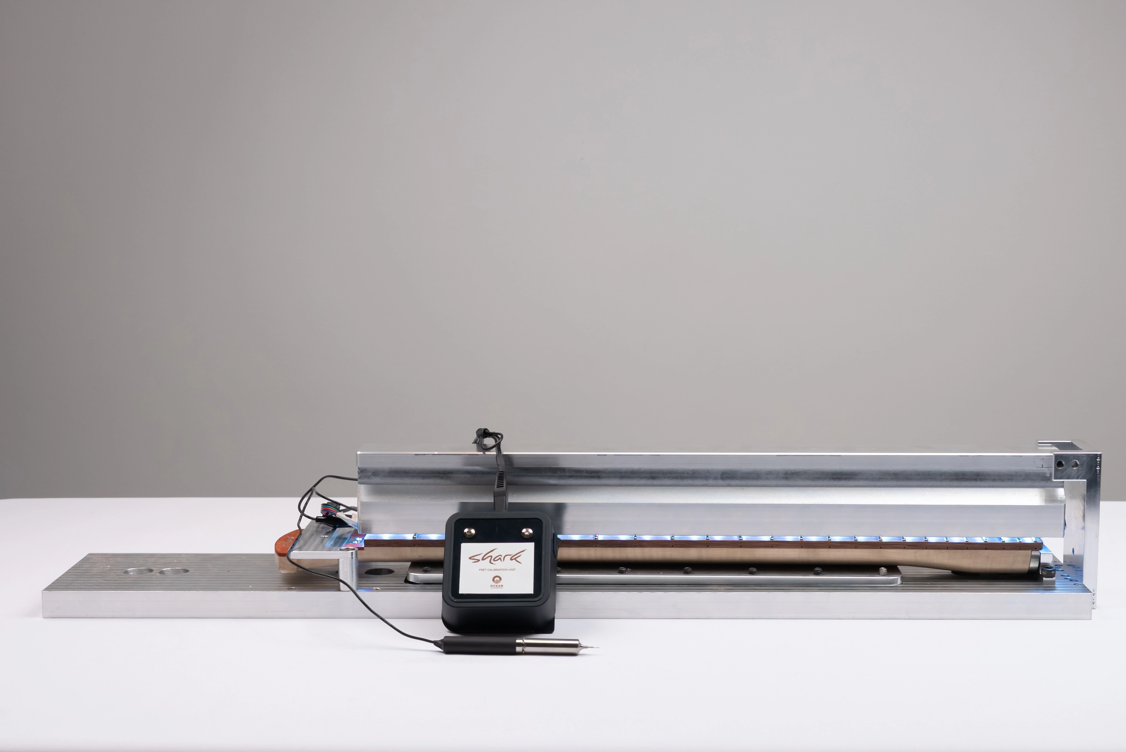 Full calibration setup front view