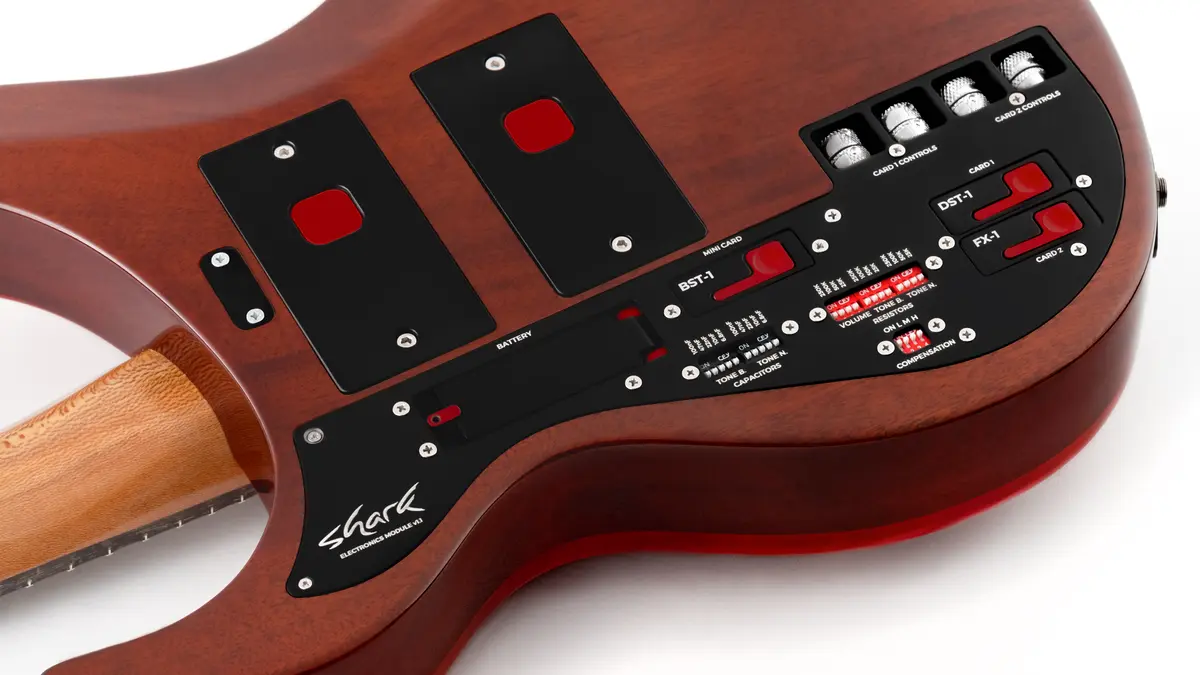 shark guitars,guitar,modular guitar,travel guitar